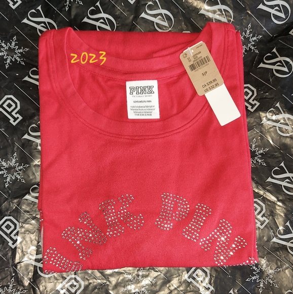 PINK Perfect T-shirt size Large NWT - Picture 6 of 12